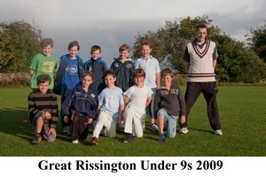 GRCC Under 9 Squad 2009.