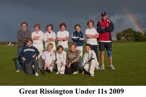 GRCC Under 11 Squad 2009.