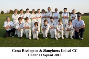 GRCC Under 11 Squad 2010.