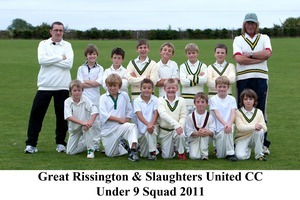 GRCC Under 9 Squad 2011.